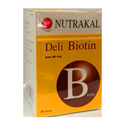 Nutrakal Deli ฺ Biotin 60 cap